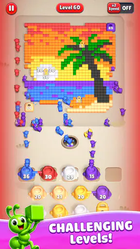Swarm Loop: Block Rush screenshot