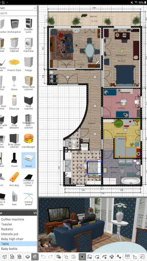 Sweet Home 3D: Plane dein Haus screenshot