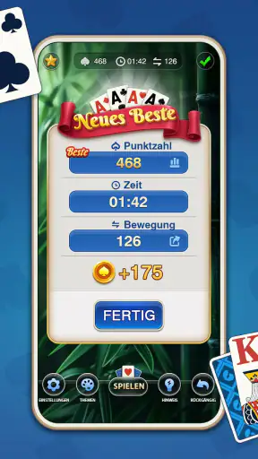 Täglicher Spider Solitaire screenshot