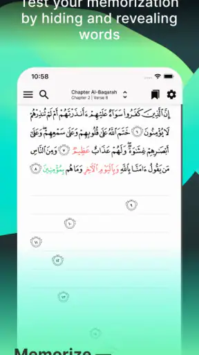 Tarteel: Koran Auswendiglernen screenshot