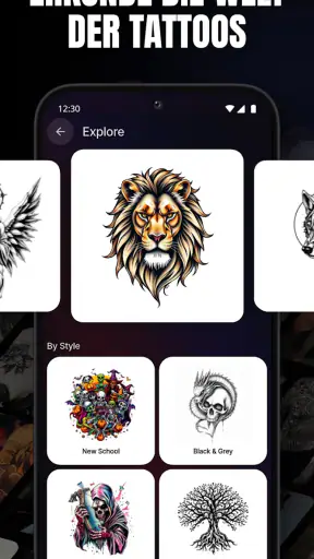 TattooInk: AI Tattoo Designer screenshot