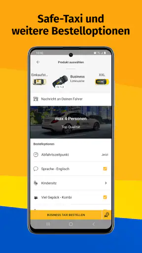 taxi.eu - Taxi-App für Europa screenshot
