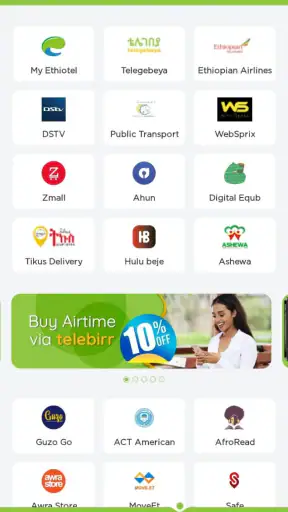 telebirr screenshot