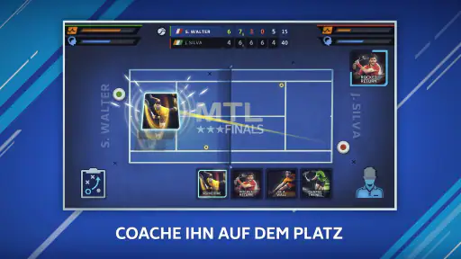 Tennis Manager Mobile screenshot