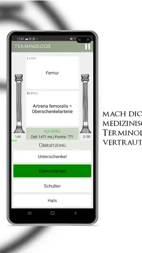 Terminologie - Med. Begriffe screenshot