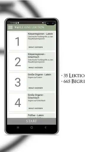 Terminologie - Med. Begriffe screenshot