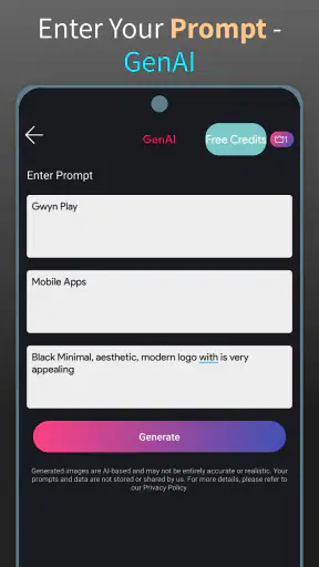 Text Art: Logo, Design, AI Art screenshot