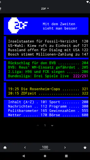TextTV – Teletext Deutschland screenshot