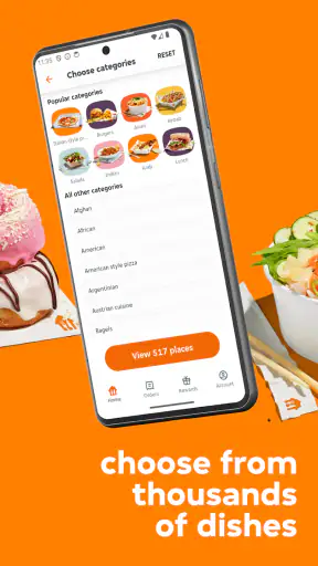 Thuisbezorgd.nl screenshot