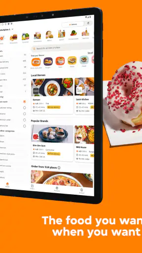 Thuisbezorgd.nl screenshot