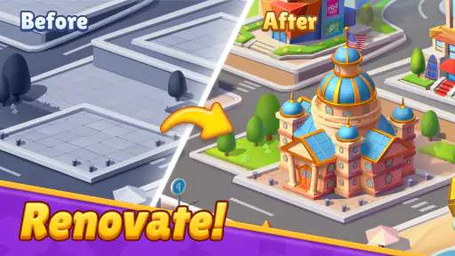 Tile Matching: Stadtbild screenshot