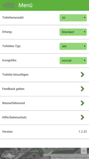 Toiletten Scout Pro screenshot