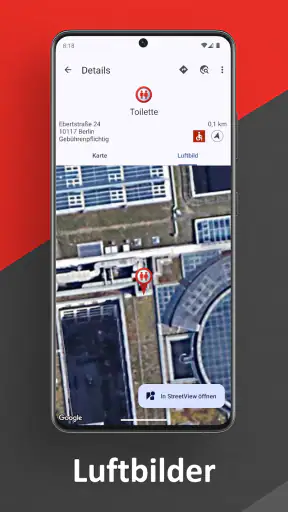 Toiletten und WC Finder screenshot
