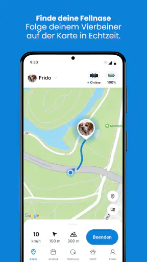 Tractive GPS für Hund & Katze screenshot