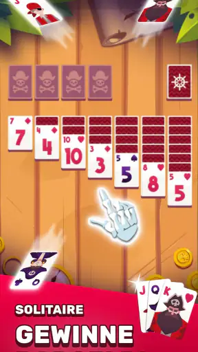 Treasure Solitär: Geldspiel screenshot