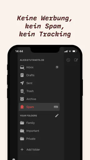 Tuta Mail: Secure Email screenshot