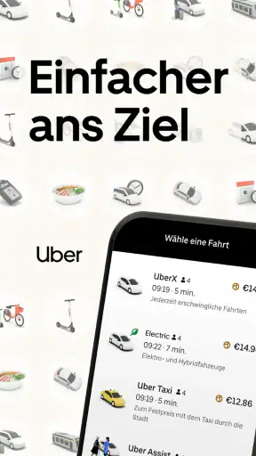 Uber - Deine Fahrt auf Abruf screenshot