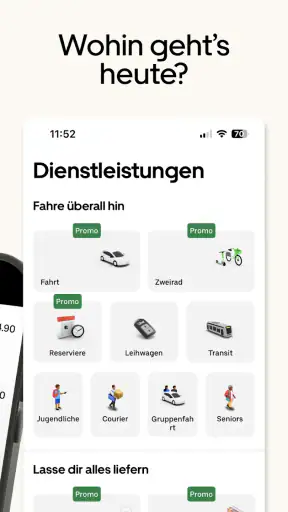 Uber - Deine Fahrt auf Abruf screenshot
