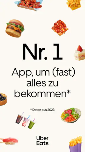 Uber Eats: Essenslieferung screenshot