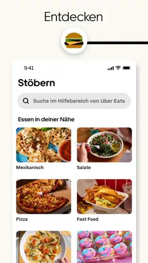 Uber Eats: Essenslieferung screenshot