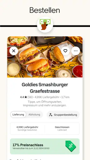 Uber Eats: Essenslieferung screenshot