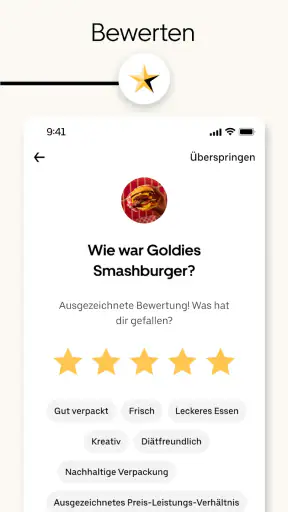 Uber Eats: Essenslieferung screenshot