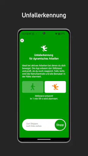 Uepaa – Alleinarbeiterschutz screenshot