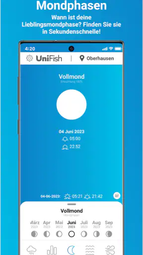 UniFishPro Weather screenshot