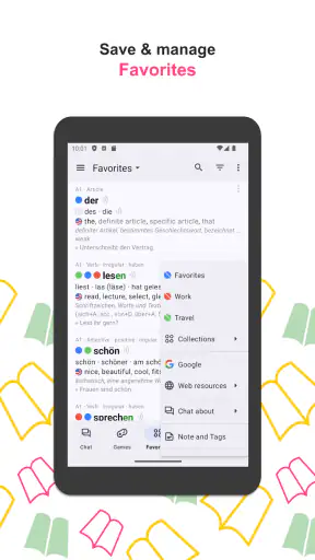 Verben Deutsches Wörterbuch screenshot