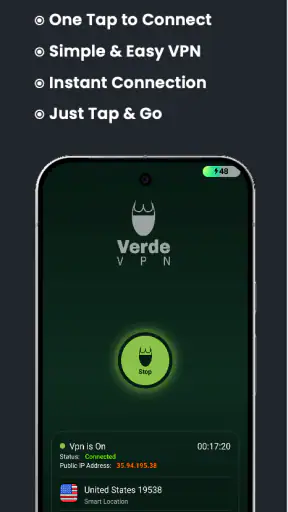 Verde VPN screenshot