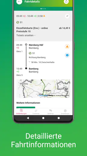 VGN Fahrplan & Tickets screenshot