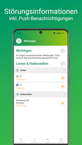 VGN Fahrplan & Tickets screenshot