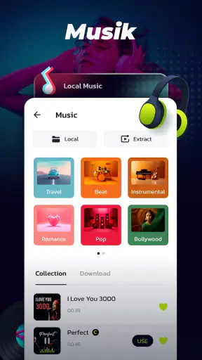 Video Maker mit Musik & Foto screenshot