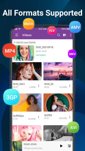 Videoplayer Alle Formate screenshot