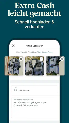 Vinted: Secondhand-Marktplatz screenshot