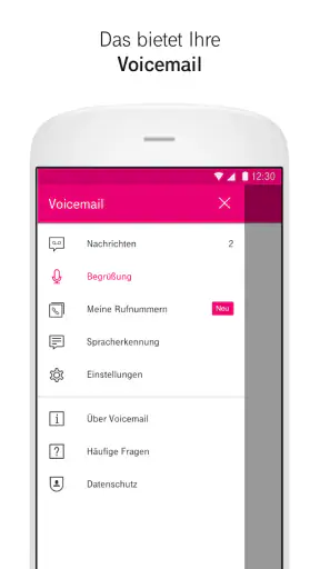 Voicemail screenshot