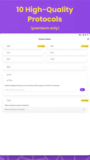VPN PotatoVPN - WiFi Proxy screenshot