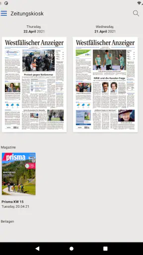 WA ePaper screenshot
