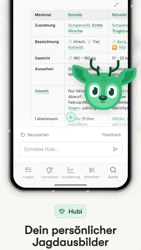 Waidwissen - Jagdschein App screenshot