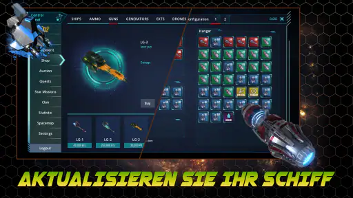WarUniverse: Kosmos Online screenshot
