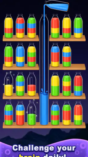 Water Sort! Farbe Logik Spiel screenshot