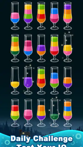 Water Sort! Farbe Logik Spiel screenshot