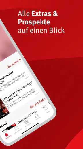 WAZ E-Paper screenshot