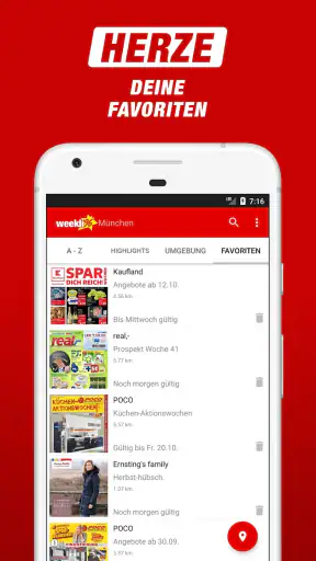weekli - Prospekte & Angebote screenshot