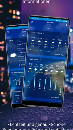 Wettervorhersage (Radarkarte) screenshot