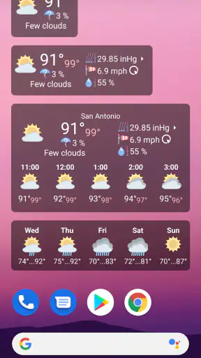 WhatWeather - Wetterstation screenshot