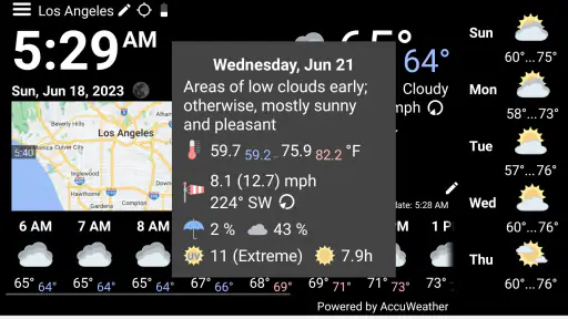 WhatWeather - Wetterstation screenshot