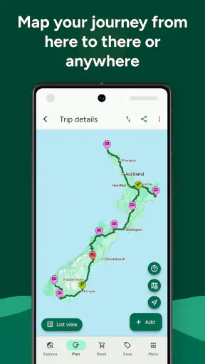 WikiCamps New Zealand screenshot