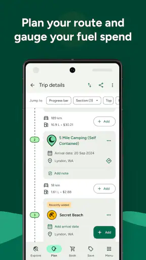 WikiCamps New Zealand screenshot