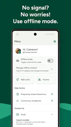 WikiCamps New Zealand screenshot